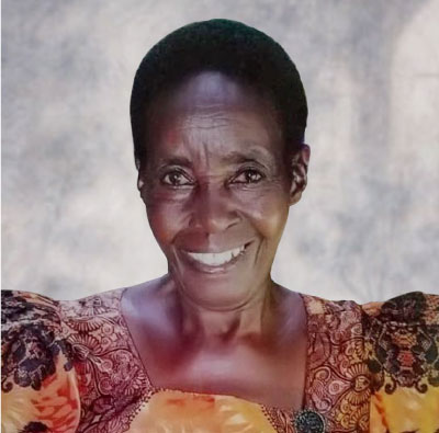 The late Margaret Gitta Ndibalekera